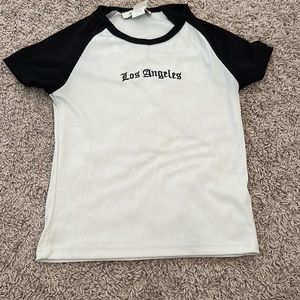 Los Angeles crop top